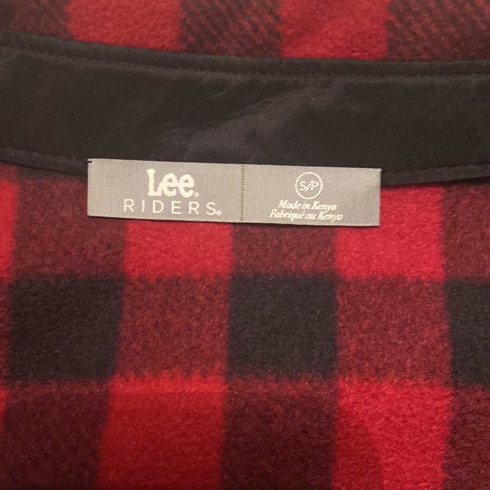 LEE Fleece button up - Picture 2 of 5